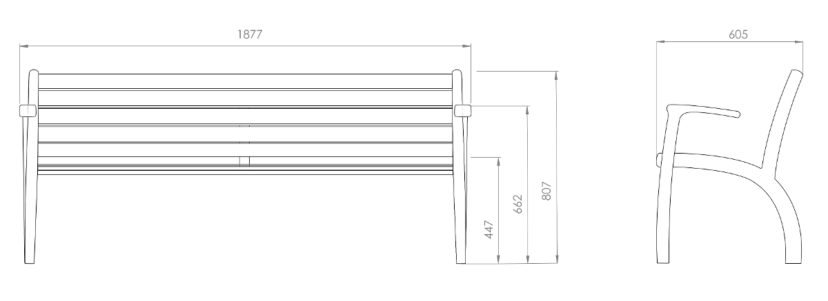 GHD Grindle Seat